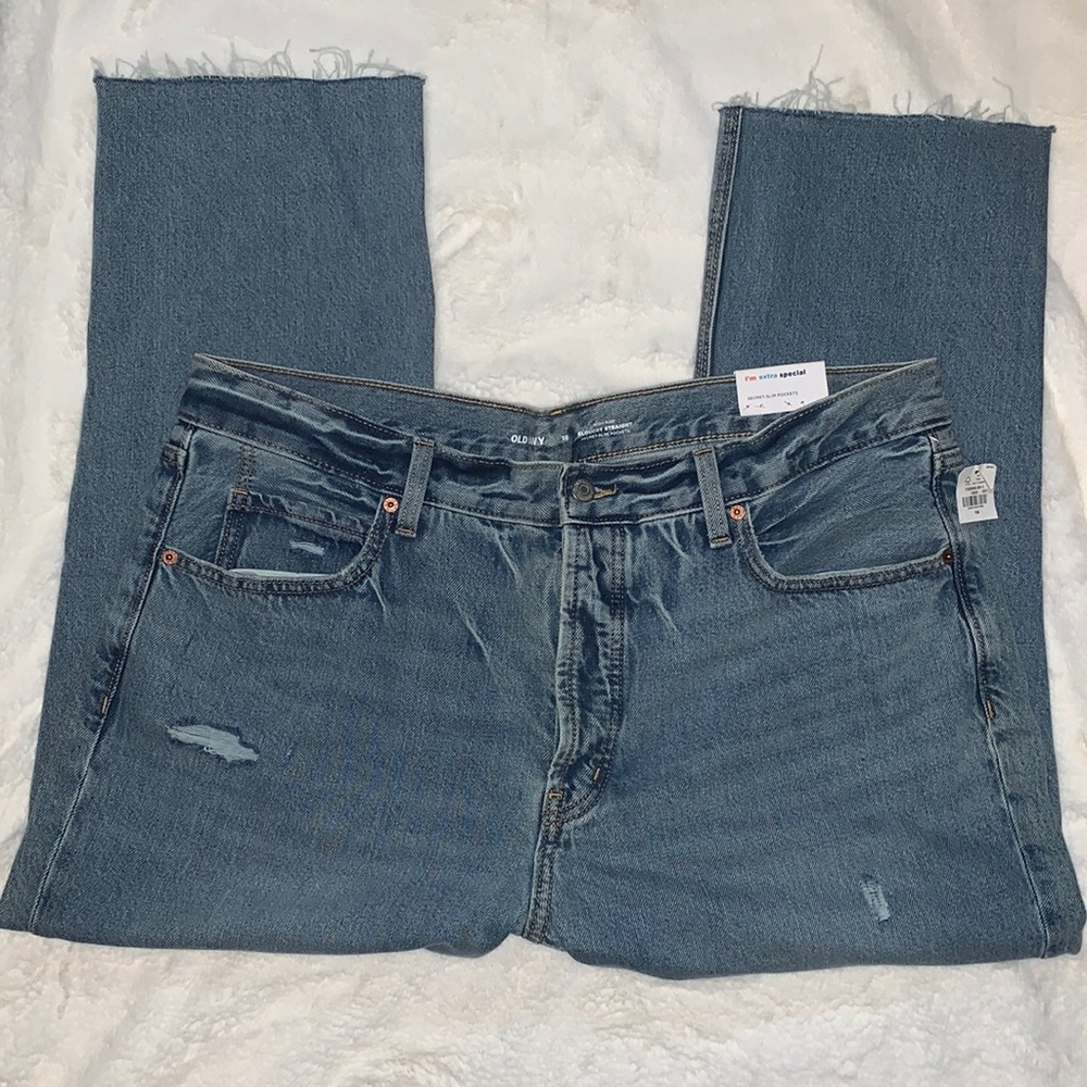 Old Navy Slouchy Straight Jeans
